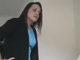 Brush Spanking - Lezdom