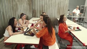 Prison Lesbian Gangbang