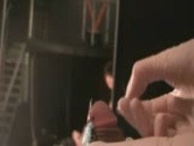 Cock takes 29 Needles