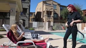 Arrested By The Pool