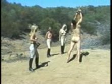 Femdom - Outdoors Brutal Whipping