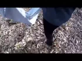 Lezdom Humiliation Outdoors