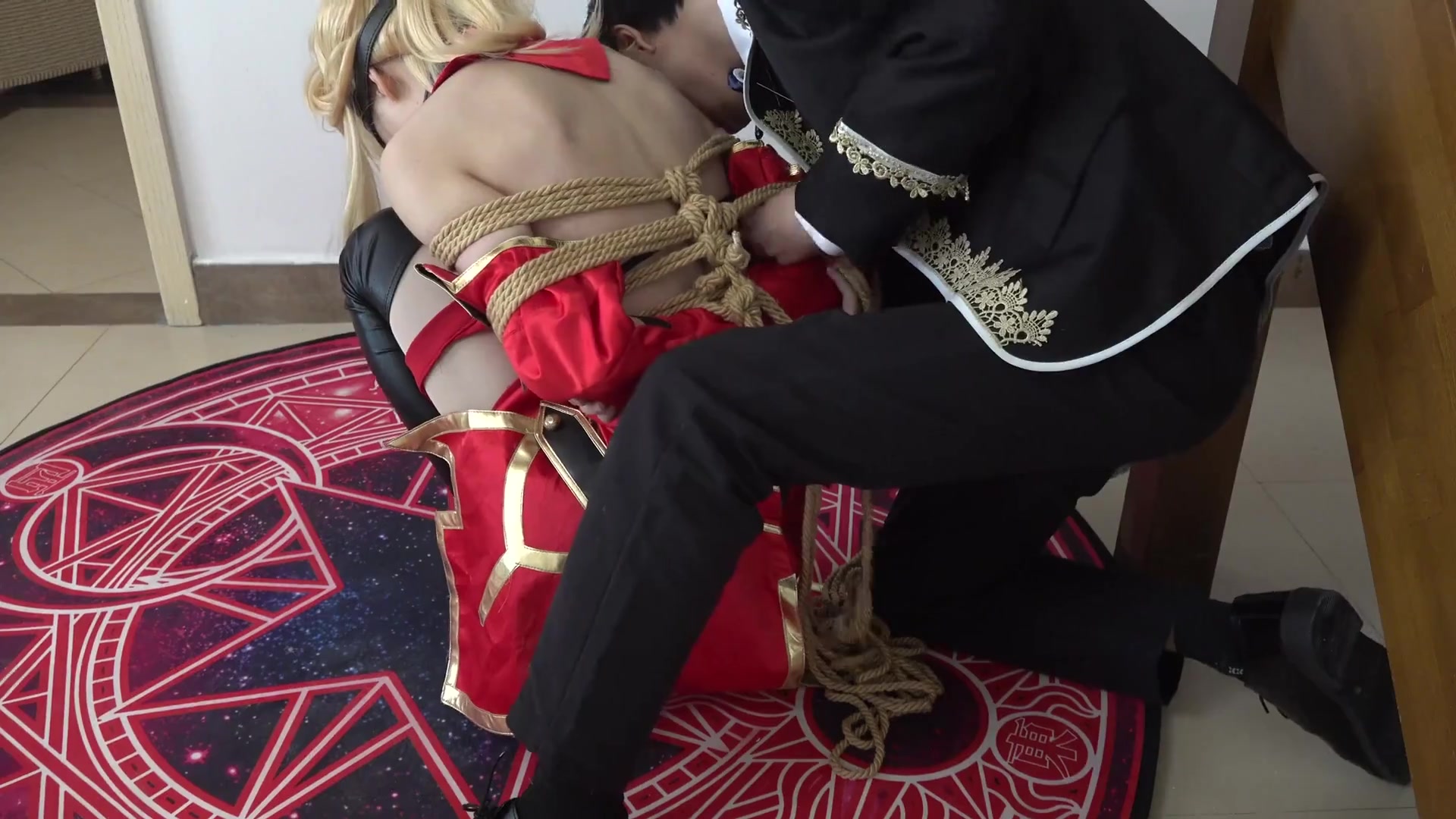 Cosplay Japanese long Bondage