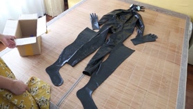 Hooded Masked Slave Girl