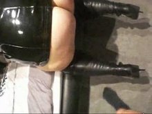 German Homemade BDSM - Sklavin Gepeitscht