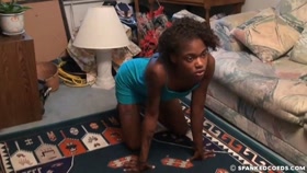 Spanking the New Black Slave - Part 1