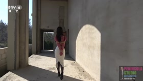 Asian Bondage Outdoors