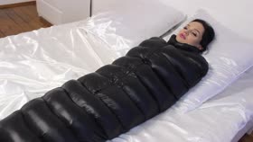 Puffy Sleeping Bag Masturbation