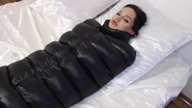 Puffy Sleeping Bag Masturbation