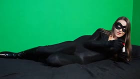 Hypnotized Superheroine Turned Into