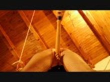 Cunt torment - Pegged Pussy Fucked with Baseball Bat