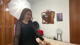 Una Buena Follada Con La Morena Tetona Para Meterle Todo El Semen Dentro Del Cono