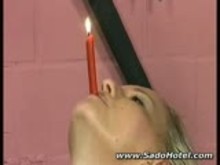 Hot Wax Punishment - BDSM Torture