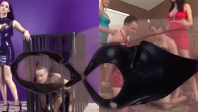 Busty Dominatrix Chastity Release