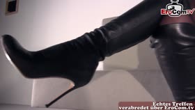 Anal Fick In Nylon Strumpfhose Mit Brunetter Milf