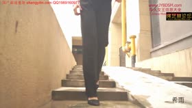  Chinese Mistress Tramples Her Slave All Over His Body And Neck