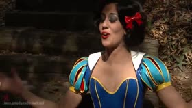 Snow White Is Fucked Hard In A Gangbang Parody Xxx 