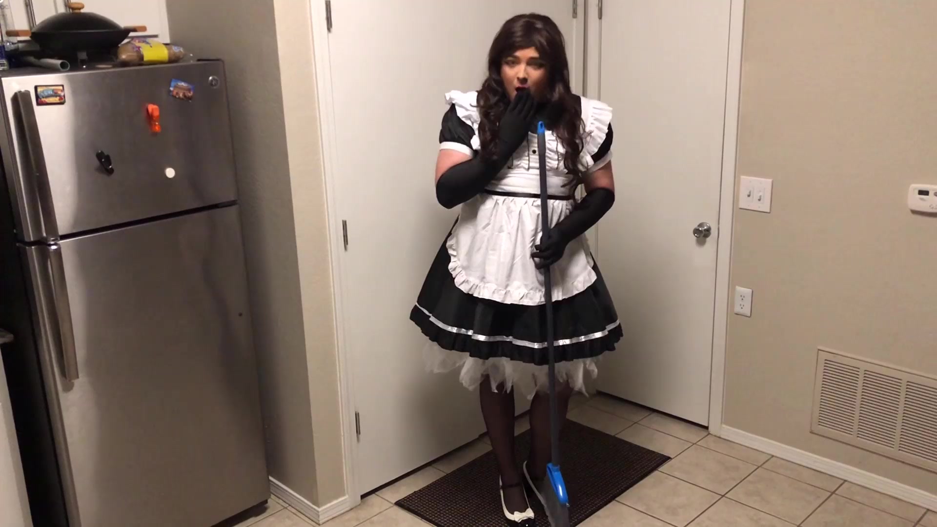 Sissy Maid Amanda Kiss Humiliated Spanked Plugged Tied Up Teased And Forced To Cum With Forced Cum Eating For Femdom Mis