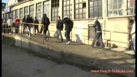 Gangbang 163 Guys Sweet Lolly French Bukkake Part