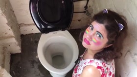 I Enjoy Swallowing His Cum And Piss After He Makes Me Gag On His Cock In The Toilet.