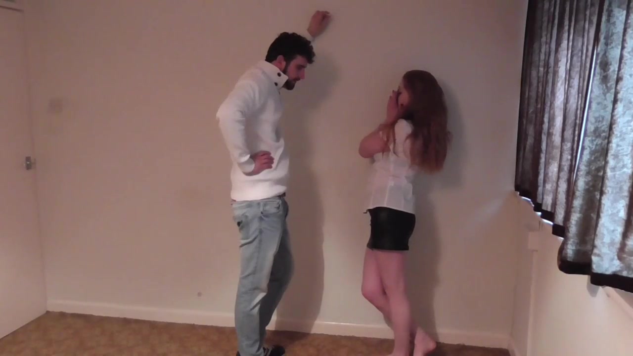 Intoxicated Girlfriend Punished And Diapered For Pissing On The Floor