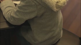 Chinese Babe Severely Spanked On The
