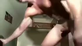 Extreme Deepthroating of a Skinny Slut