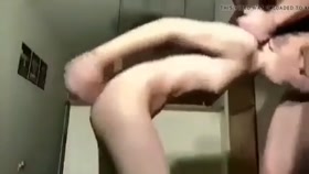 Extreme Deepthroating of a Skinny Slut