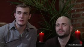 Cuckold Husband: "Eat his cum, cuck!"