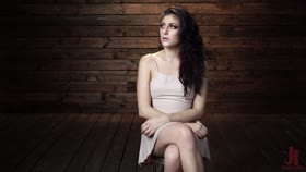 Nikki Knightly: Girl Next Door Gone Goth is Bound and Tormented
