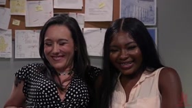 Hot Mean Lesbian Boss: Sinn Sage Takes Advantage of Noemie Bilas