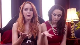 Evil Hot StepMother & Spoiled Brat Get Anal Punishment