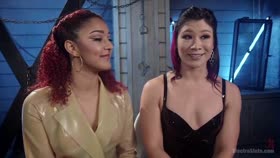 The Lesbian Electro Initiation of an Athletic Slut!