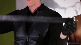 Belt Bondage for BDSM and Rough Sex