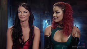 No Holds Barred: Daisy Ducati shocks & fucks lesbian pain slut!