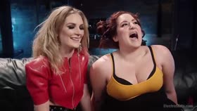 Big Beautiful Woman Bound and Electrosexed!