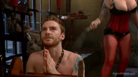 Pray to the Church of the Divine Bitches: A coerced bi and cuckolding fantasy!