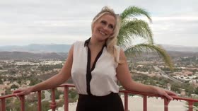 Busty MILF Orders Four Big Black Cocks to Fuck While her Husbands Away