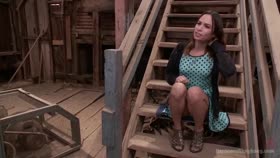 Anal Whore Amber Rayne takes two Dicks in her Ass