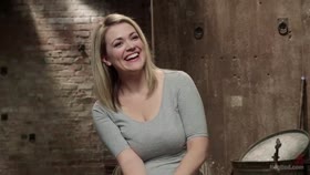 Busty Blonde Babe Gets Molested
