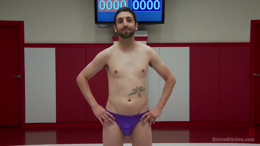 Beautiful Blond whoops on a man in a 100% competitve wrestling matchup