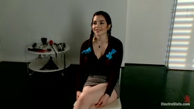 Fresh Faced 19 year old Opens up for Electrosex!