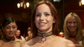 Masquerade Orgy with Nine Slaves,100 Horny Guests, Part One