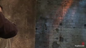 Hot Brunette is Tied Tight and Fisted in the Ass