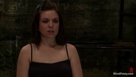 Dollfaced, Porcelain skinned Juliette March submits to Bobbi Starr despite her fear of Electricity
