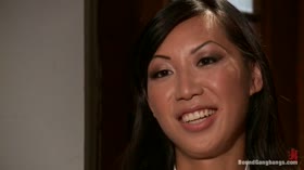 Beautiful Asian Lawyer Fantasizes About being Taken Down and Gangbanged in Alley by Five Black Men