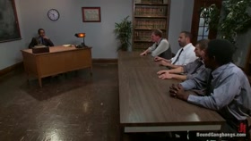 Nerdy Grad Student gets Gang Banged by her Thesis Review Committee