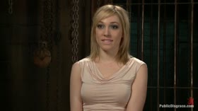 Gorgeous 20 Year old Blonde Fucked and Degraded