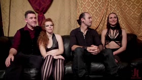 Anal Submissive Sluts Ravaged & Squirting at Holiday Winter Orgy