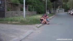 Kay gets dildo fucked